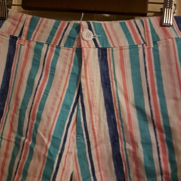Caribbean Joe &company striped shorts size 14 - Picture 2 of 6